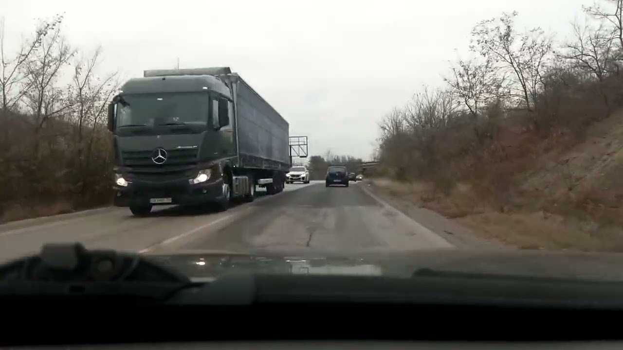 Новият участък от магистрала Хемус - Буховци - Шумен - 16 км (и целият път Тг - Ш-н)