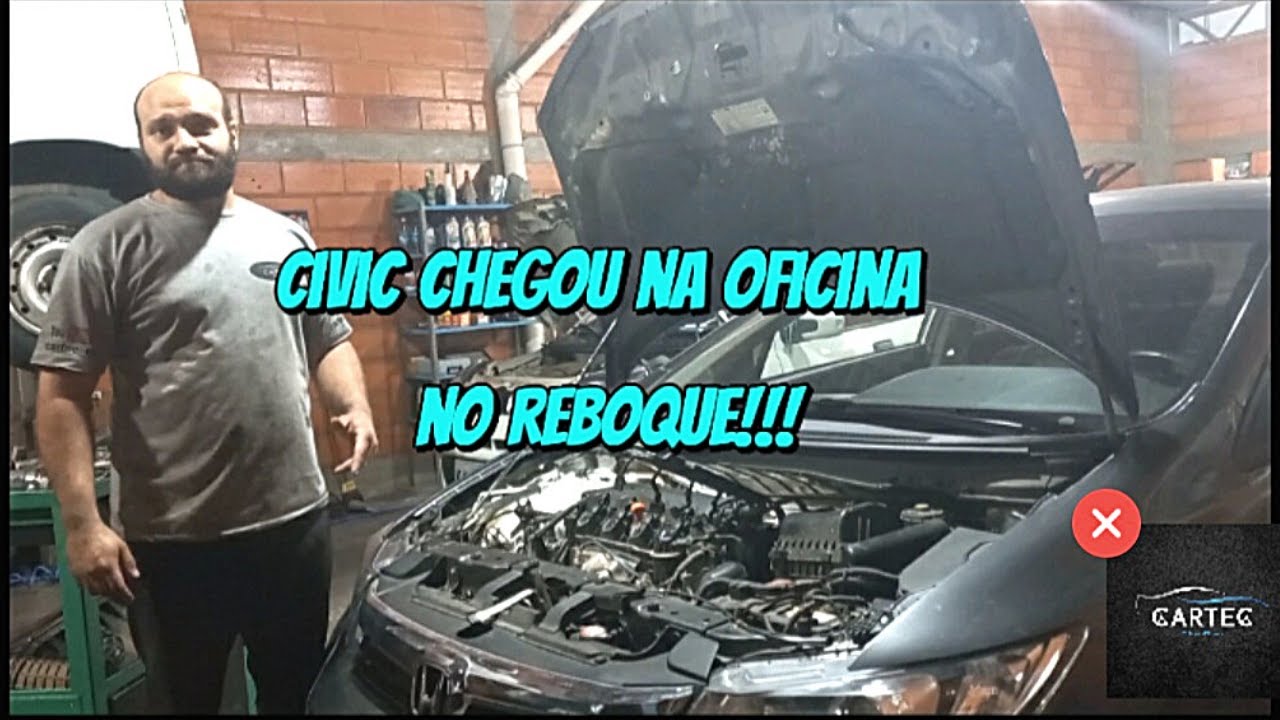 #cartec_rc / Honda civic 2.0 2014 da partida mas não funciona... parte 1