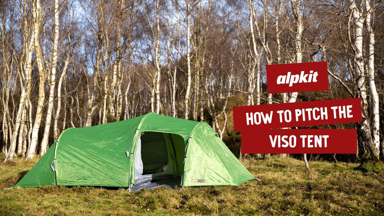 How to Pitch the Alpkit Viso Tent