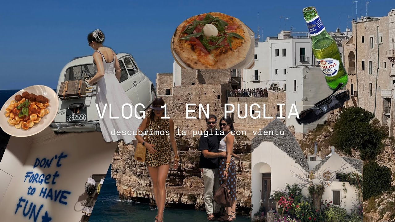 VLOG 1 EN PUGLIA - descubrimos la puglia con viento
