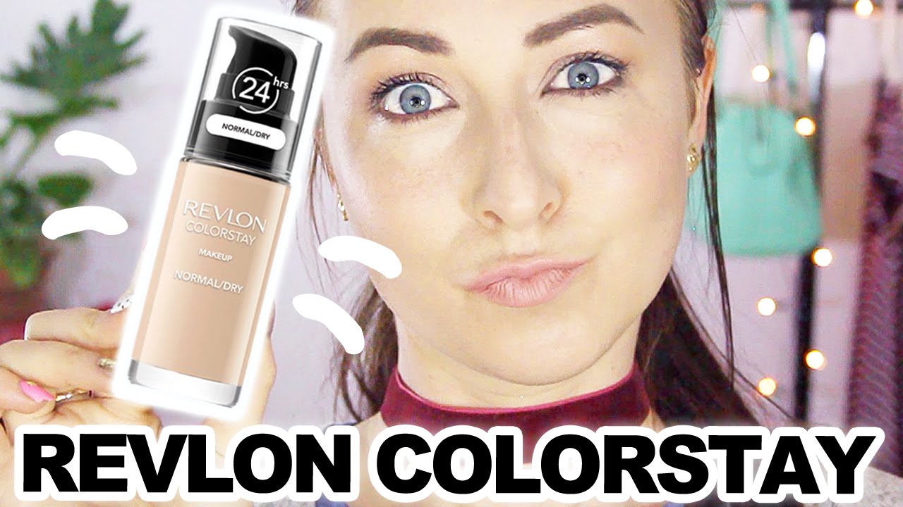 Revlon Colorstay Makeup Foundation - Review & Demo