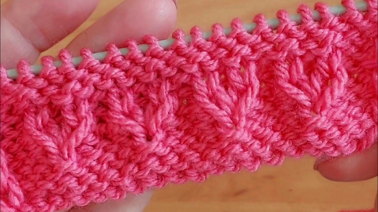 Beautiful knitting pattern ♥️