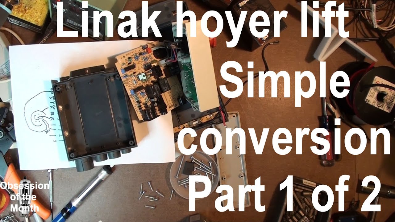 Linak hoyer lift Simple conversion Part 1 of 2
