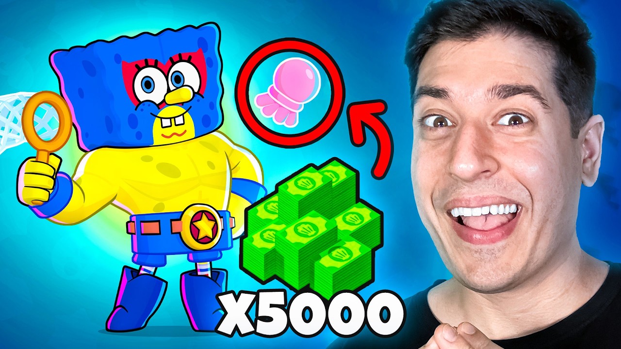 SPUŽVA BOB JE UNIŠTIO BRAWL STARS!!!