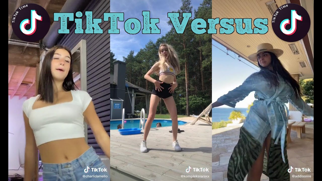 ❤ Charli D’Amelio VS Kinga Sawczuk ❤️ VS Addison Rae ❤ | TIKTOK 2020 DANCES