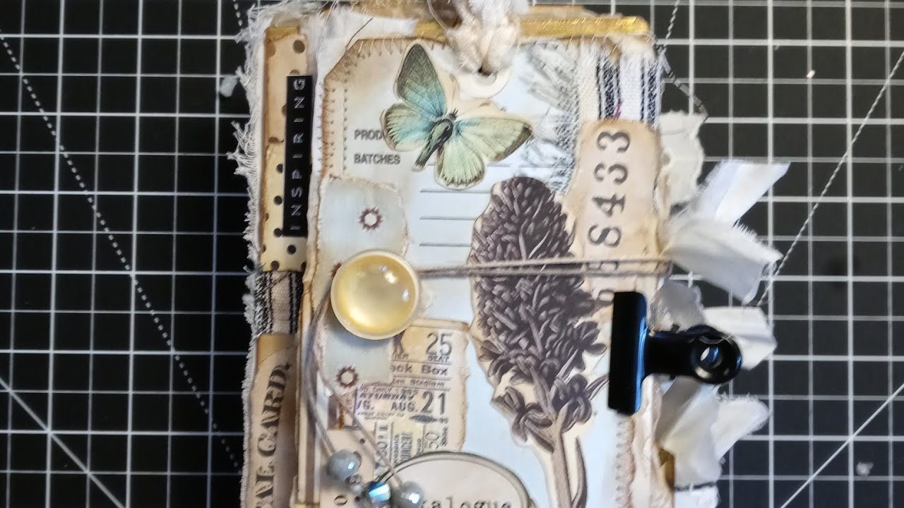 Botanical Junk Journal Flip Through! 🌿 #Aleciaspapershop #junkjournal #BotanicalJournal
