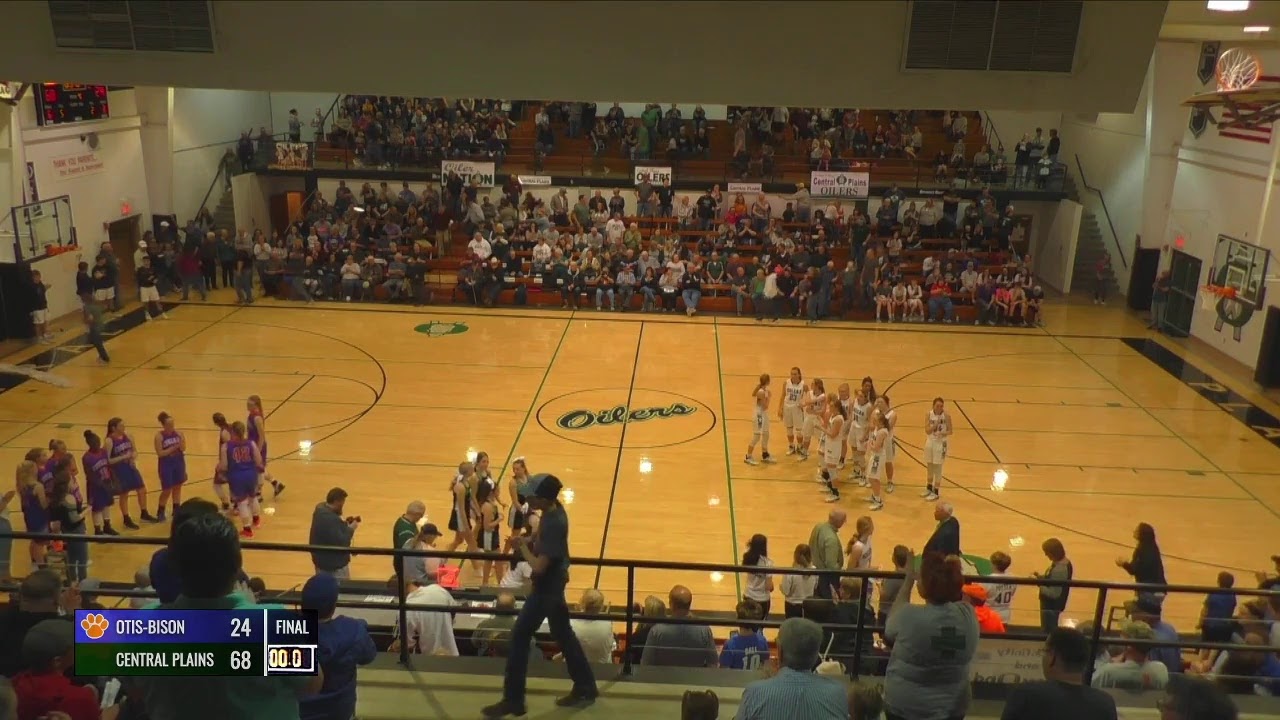 Otis-Bison Girls versus Central Plains in Regional Championship