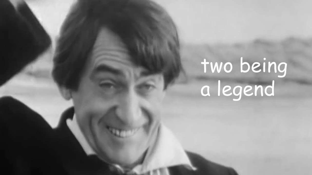 the second doctor being a legend for 4 minutes