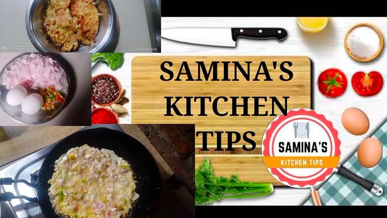 OMLET.llCOVER BY SAMINA'S KITCHEN TIPS