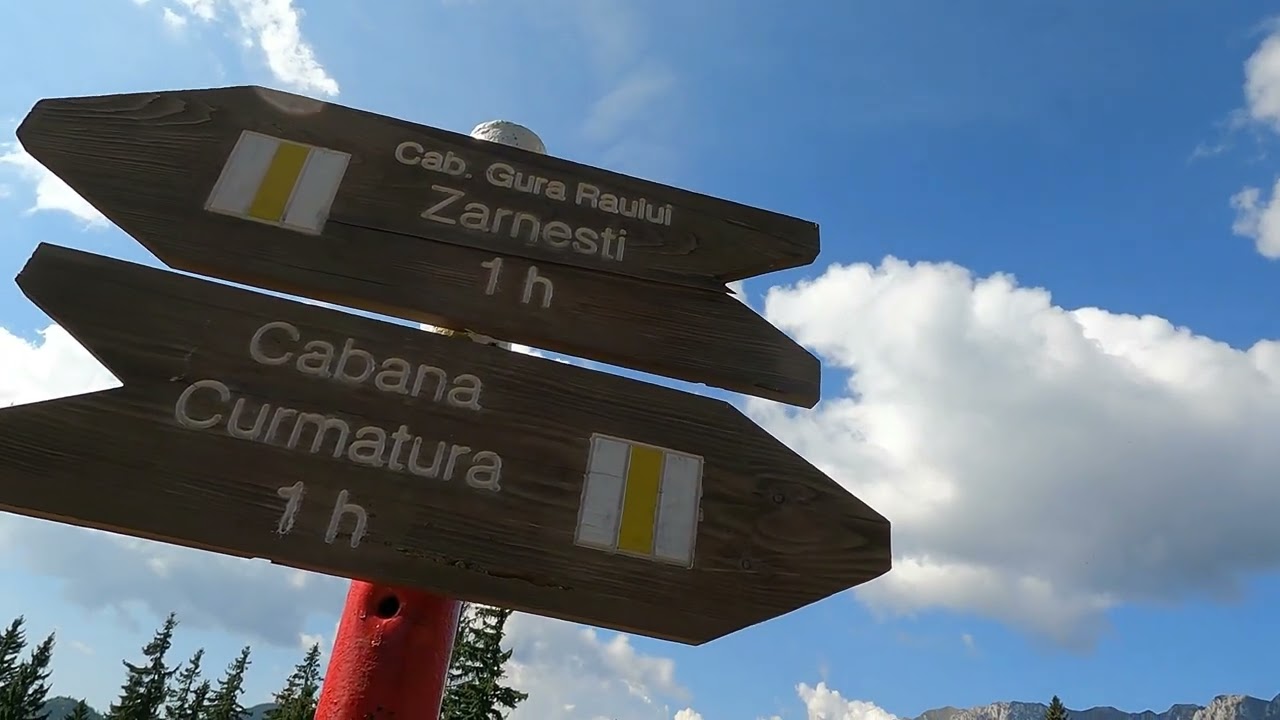 Traseul de la f&acirc;nt&acirc;na lui Botorog p&acirc;nă la Cabana Curmătura