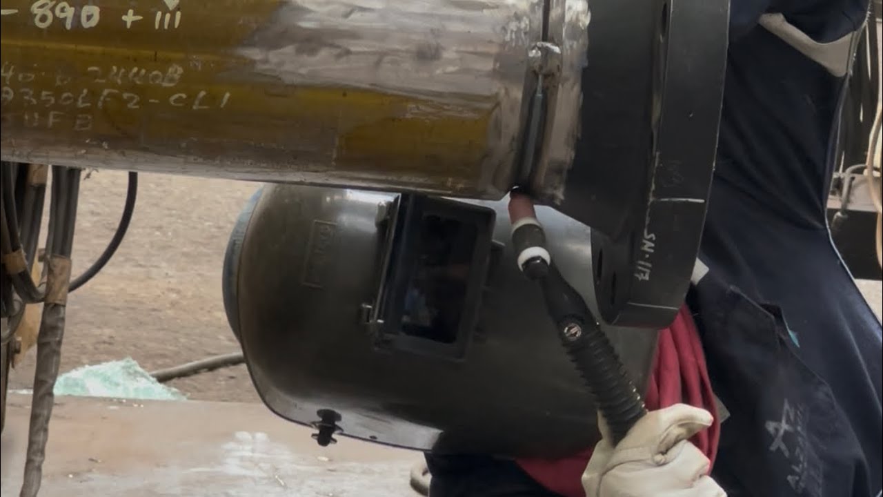 Argon welding pipe 5g position / आर्गन वेल्डिंग पोजीशन में कैसे करे ❤️ #argon #tig (@biharibabu7481 