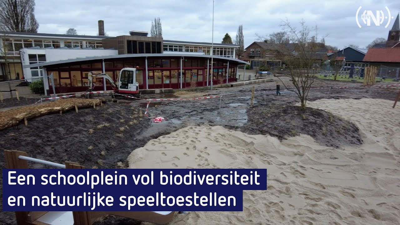 Tuin Boaz-Jachinschool in Elspeet krijgt totale make-over
