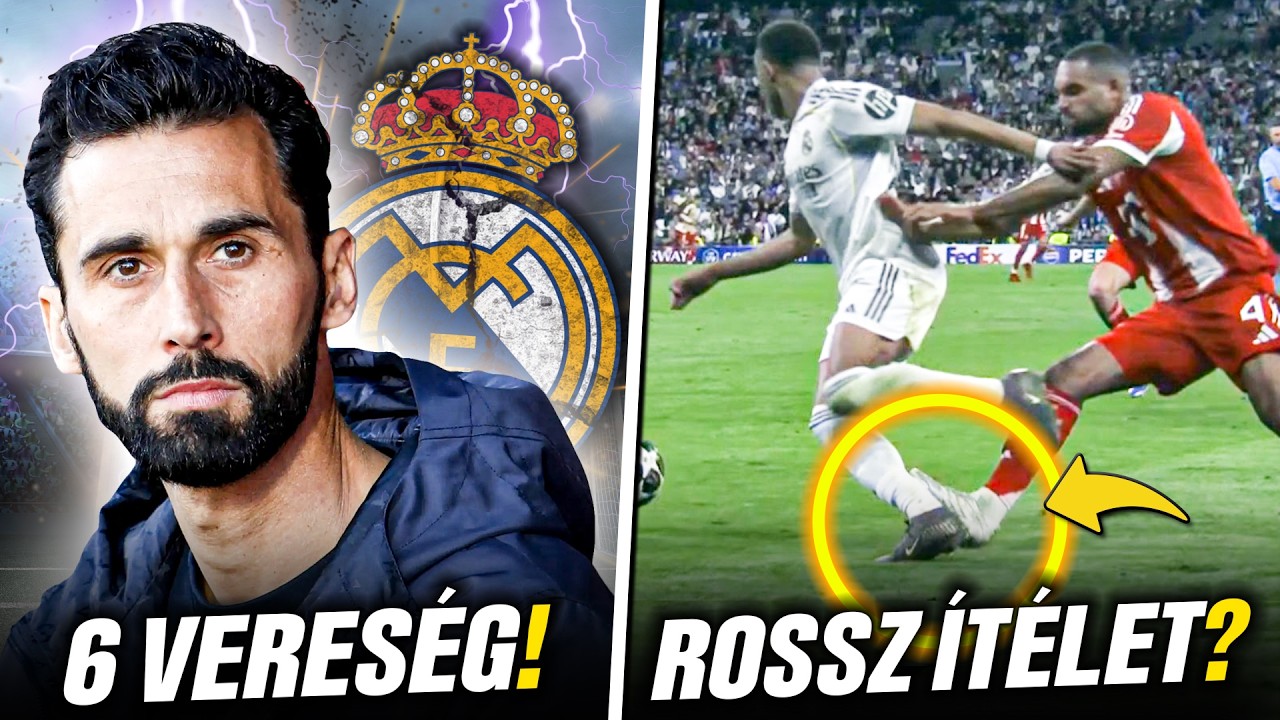 A KIES&Eacute;S SZ&Eacute;L&Eacute;N a Real Madrid a BL-ben! Arbeloa ROSSZABB, mint XABI?? VITA a b&iacute;r&oacute; d&ouml;nt&eacute;se k&ouml;r&uuml;l&hellip;