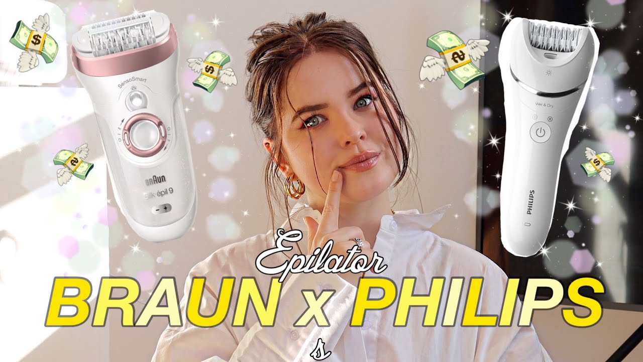 УДАЛЕНИЕ ВОЛОС: обзор эпилятора Braun или Philips