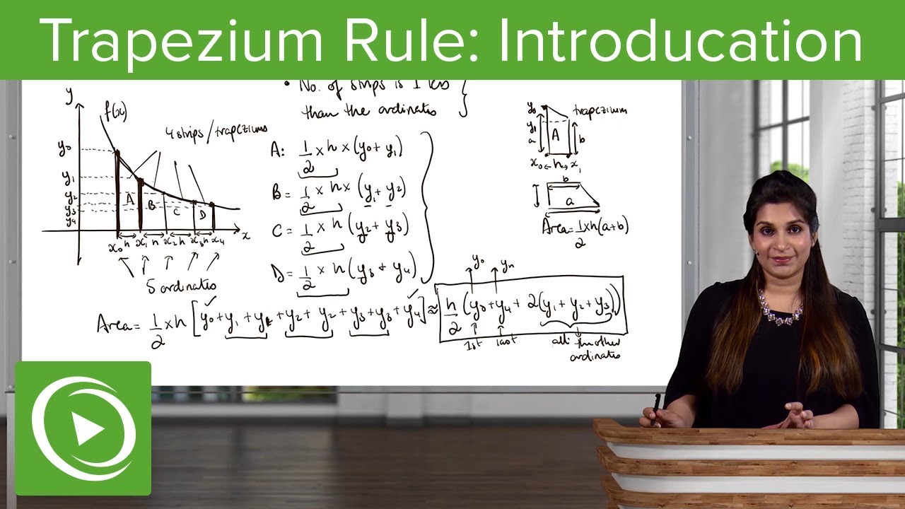 Trapezium Rule: Introduction and Example &ndash; Calculus | Lecturio