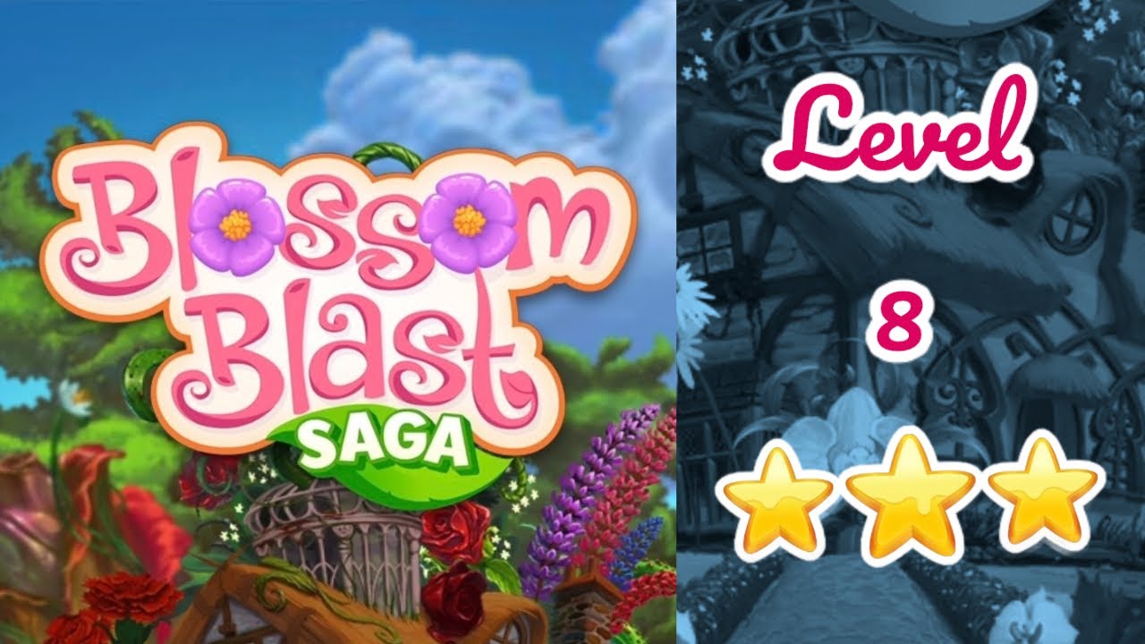 Blossom Blast SAGA | Level 8