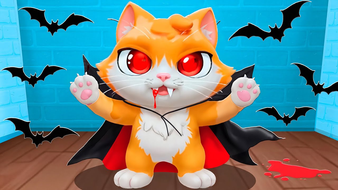 Cat Becomes A VAMPIRE - I Am Cat VR