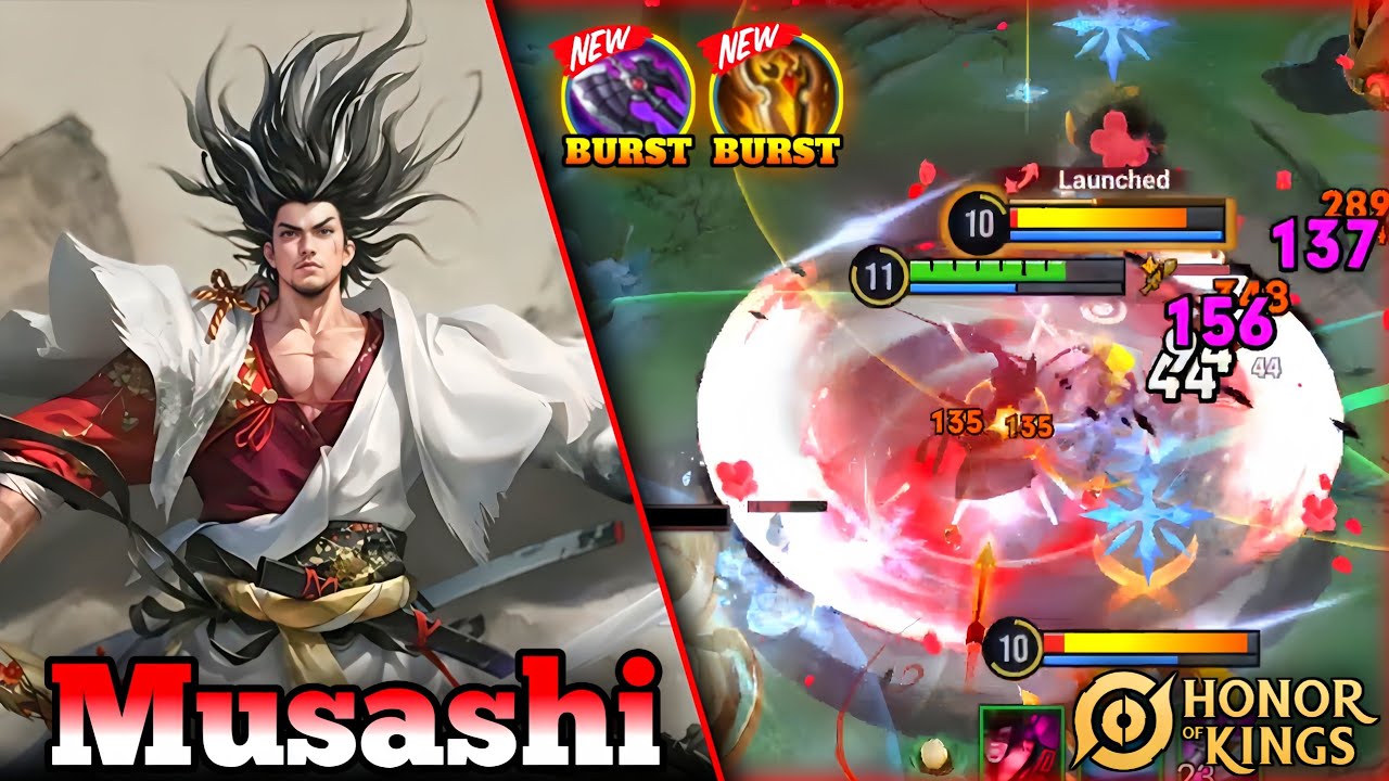 I Finally Found New Musashi Jungle Build To Make Him Unstoppable!! - Gameplay | Honor of Kings