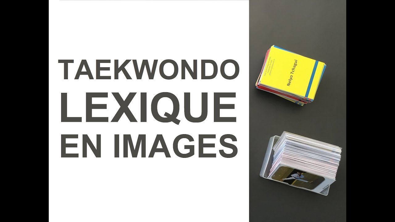 LEXIQUE DE TAEKWONDO EN IMAGE ! NOUVEAU ! PASSAGE DE GRADE RÉUSSI !