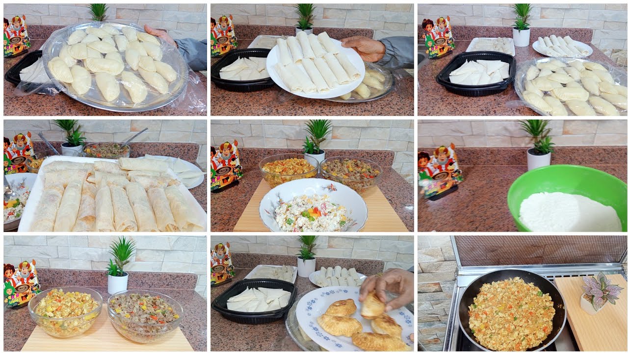 أفكار تجهيزات رمضان 🌛 حشوات عبقريه بطريقه عملية 👌 تفريزات مقبلات متنوعة لطول الشهر♥️🥰