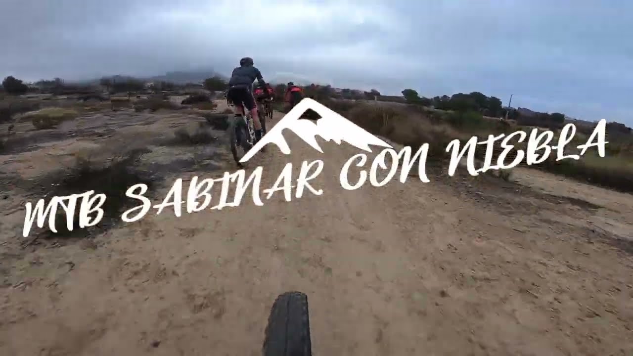 MTB Sabinar con niebla