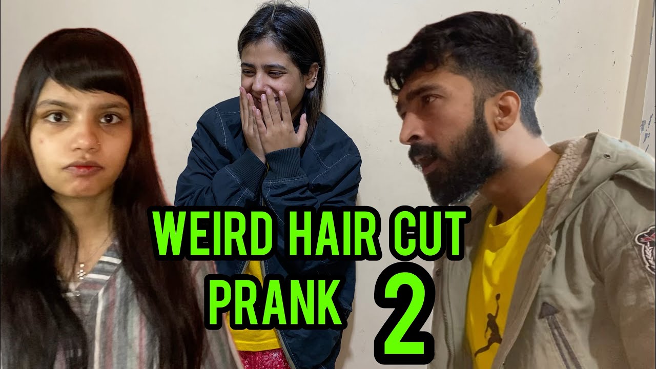 Waliya ny sary baal cut kr diye..!😱 bangs cutting..! AHAD py prank kr diya 😂 |part 2