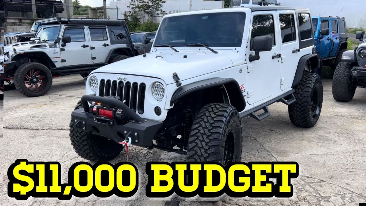 Jeep JK con 37” Toyo Open Country Proyecto de la Semana!