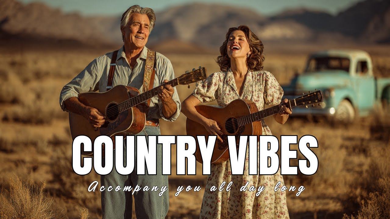 George Jones, Johnny Cash, Willie Nelson Country Music Improvisations Live 24/7 for Country Nights