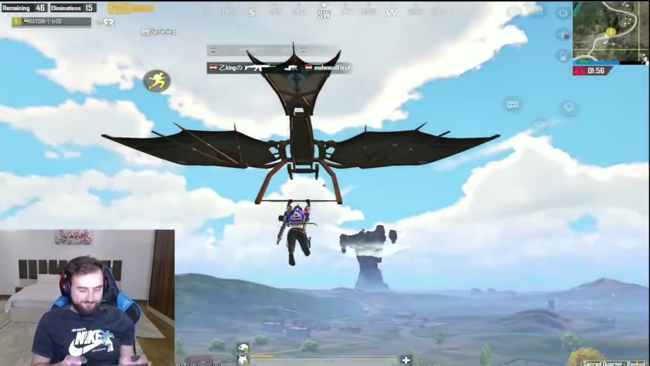 جنون الرايدن في السيرفر المصري ورايدن يحقق أكبر عدد كيلات والنهاية  #pubgmobile