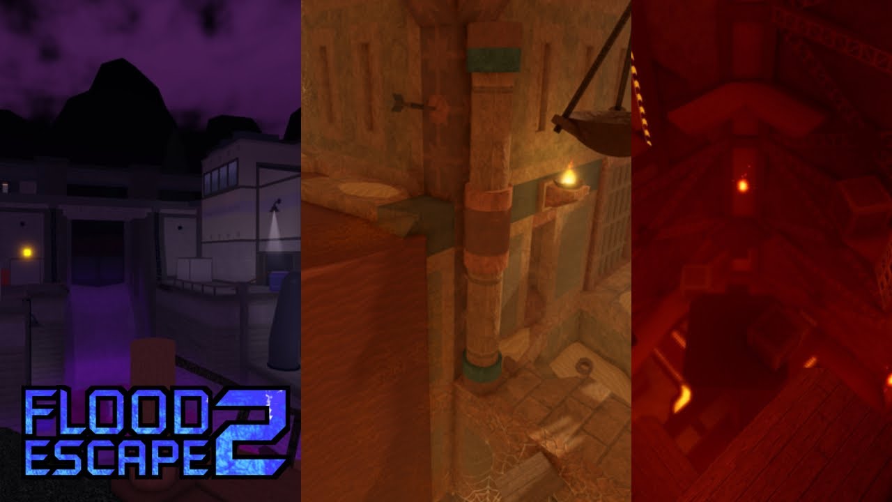 Flood Escape 2 Community Maps | FE2 Rehydrated WAVE 7