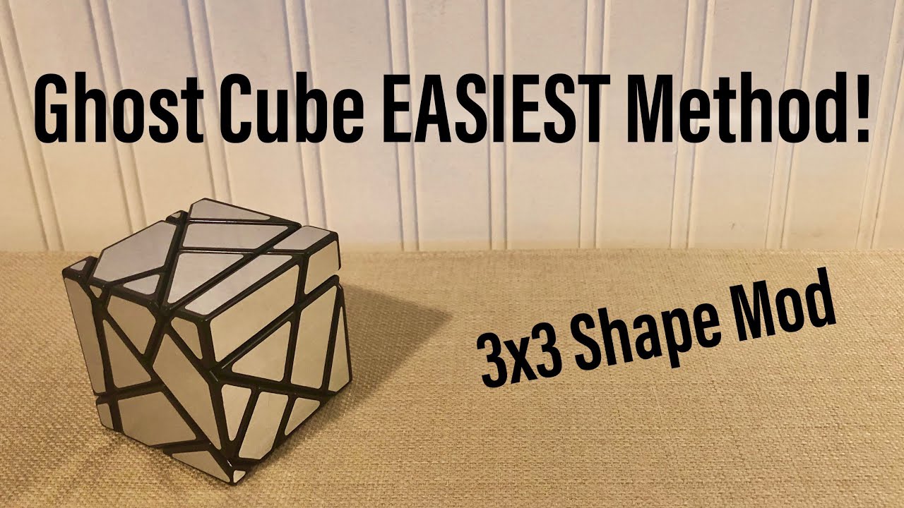 САМЫЙ ПРОСТОЙ МЕТОД ДЛЯ ПРИЗРАЧНОГО КУБА! (Модификация формы 3x3)