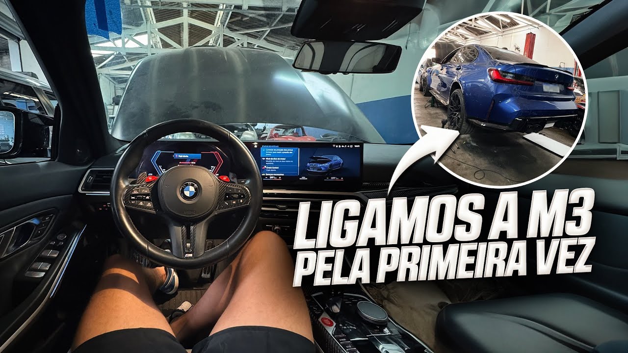 LIGAMOS A M3 G80 PELA PRIMEIRA VEZ 😱😍