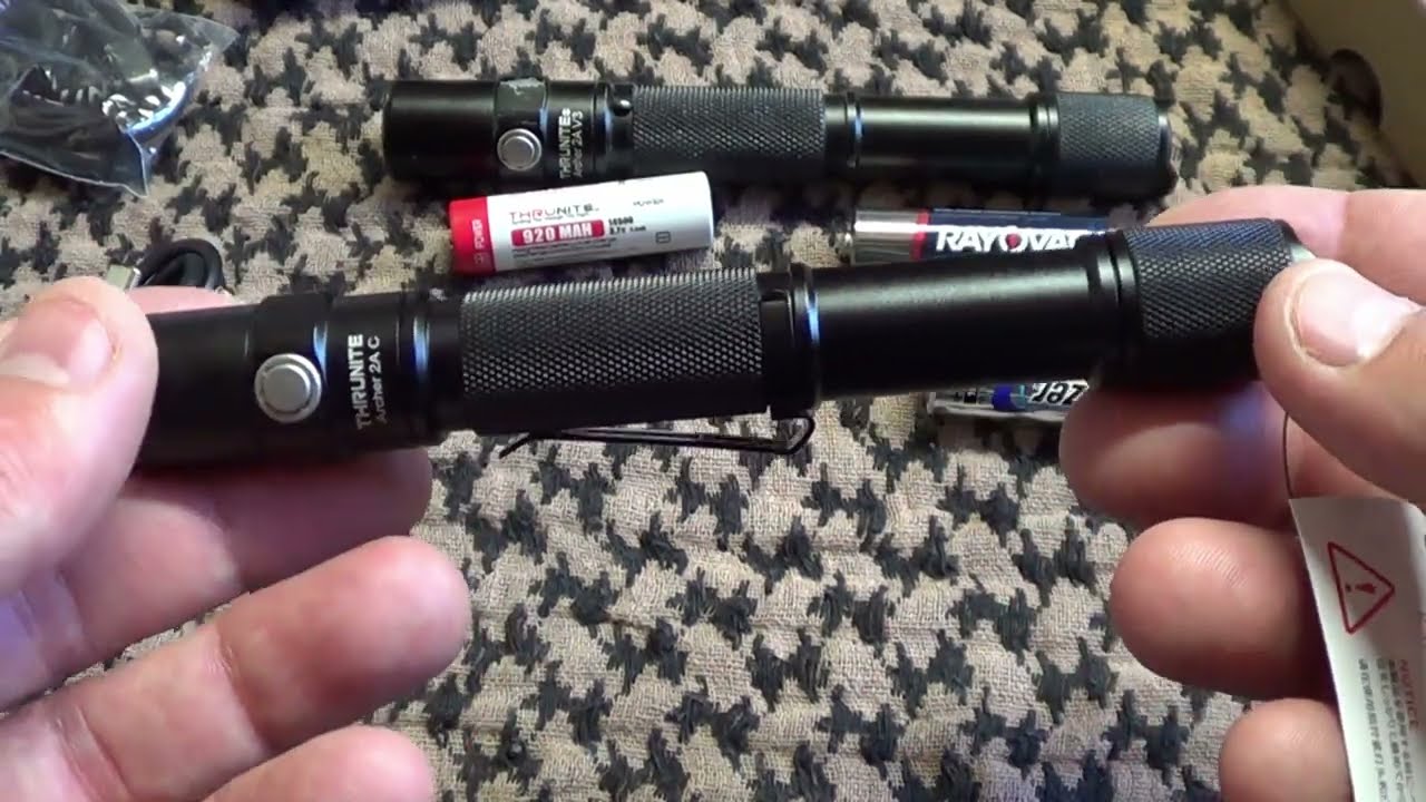 Thrunite 2A C - New Battery (141000/1600mah) or Dual AA's - A Great Upgrade From The Archer 2A V3!