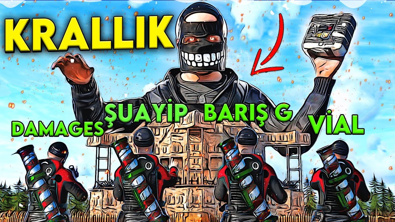 BARIŞ G ile OYUNUN EN BÜYÜK EVİNİ RAİDLEDİK ! (BU NASIL ZENGİNLİK !) Rust Türkçe