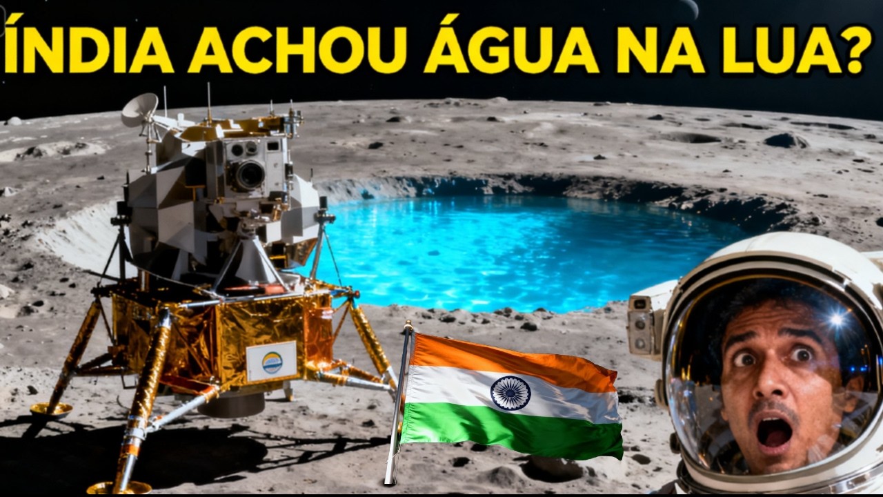 A Verdade Sobre a &Aacute;gua na Lua Vai te Surpreender &mdash; O que a &Iacute;ndia encontrou?