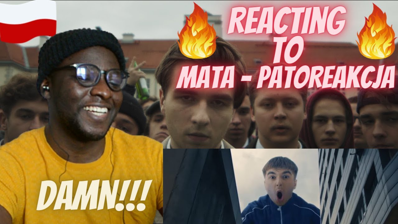 Mata - Patoreakcja (POLISH RAP REACTION)