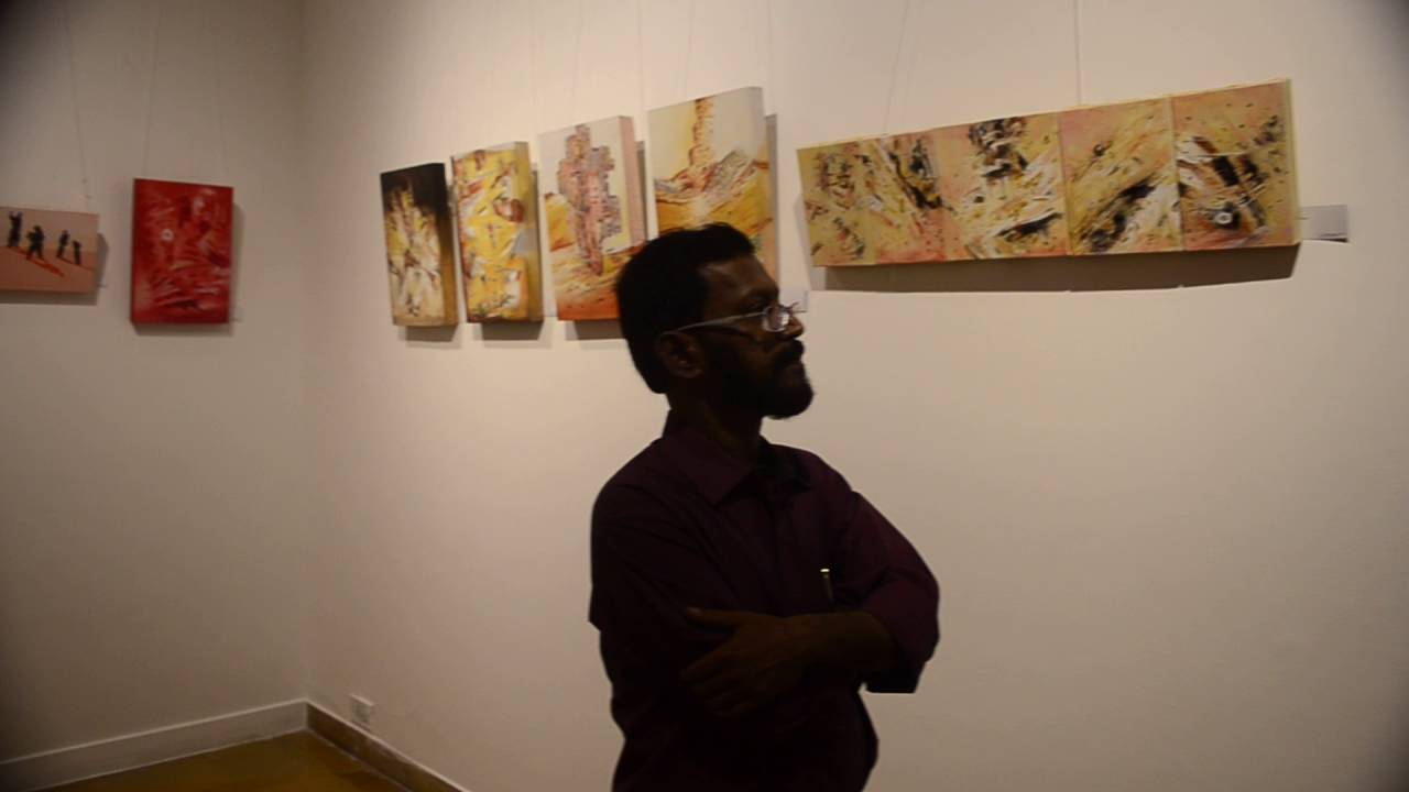 My recent group show in Delhi Visual art gallery Habitat center.