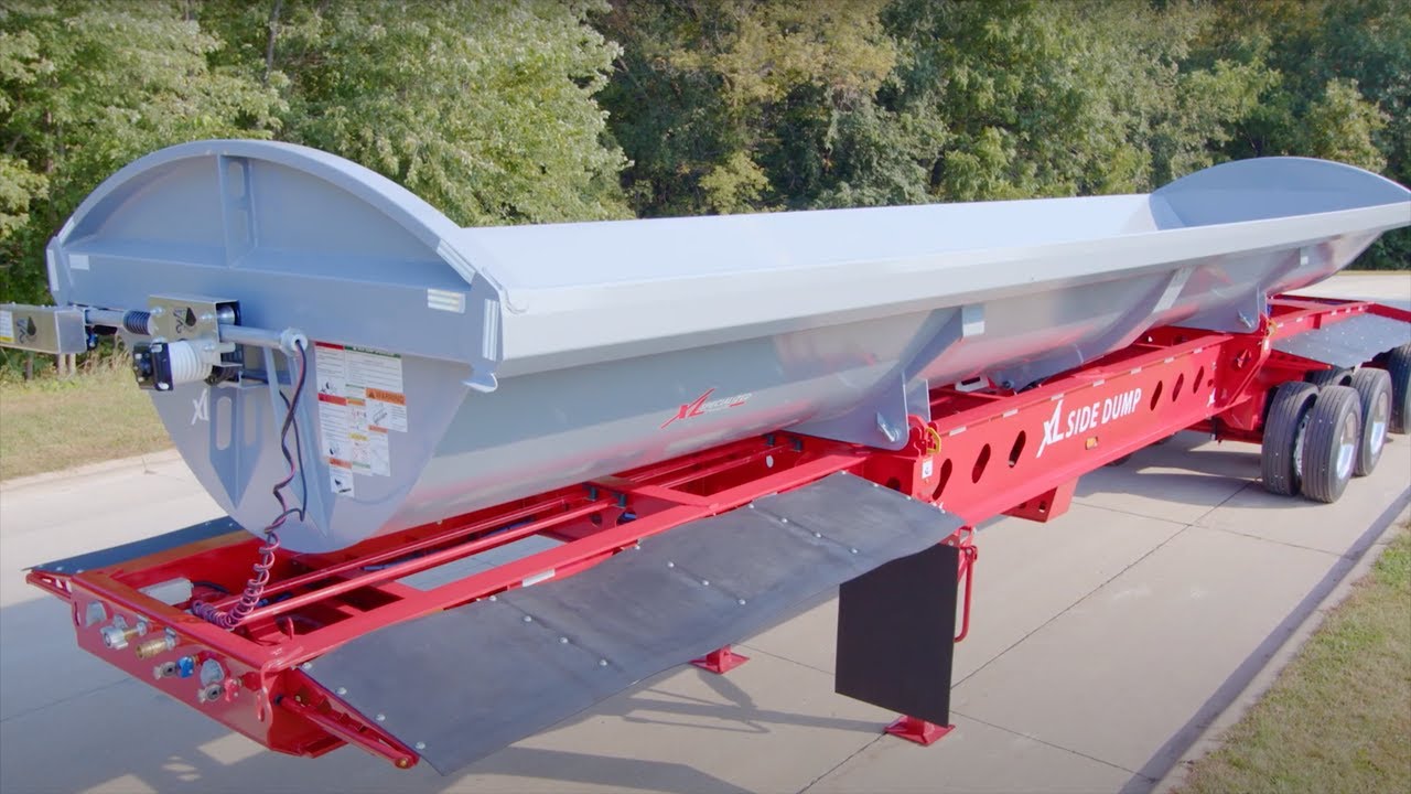 XL Side Dump Walk-around