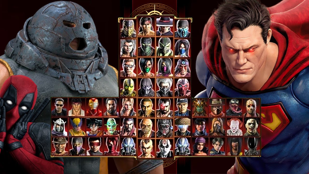 Mortal Kombat 9 - JUGGERNAUT & SUPERMAN MOD - Expert Tag Ladder - Gameplay @(1080p) - 60ᶠᵖˢ ✔