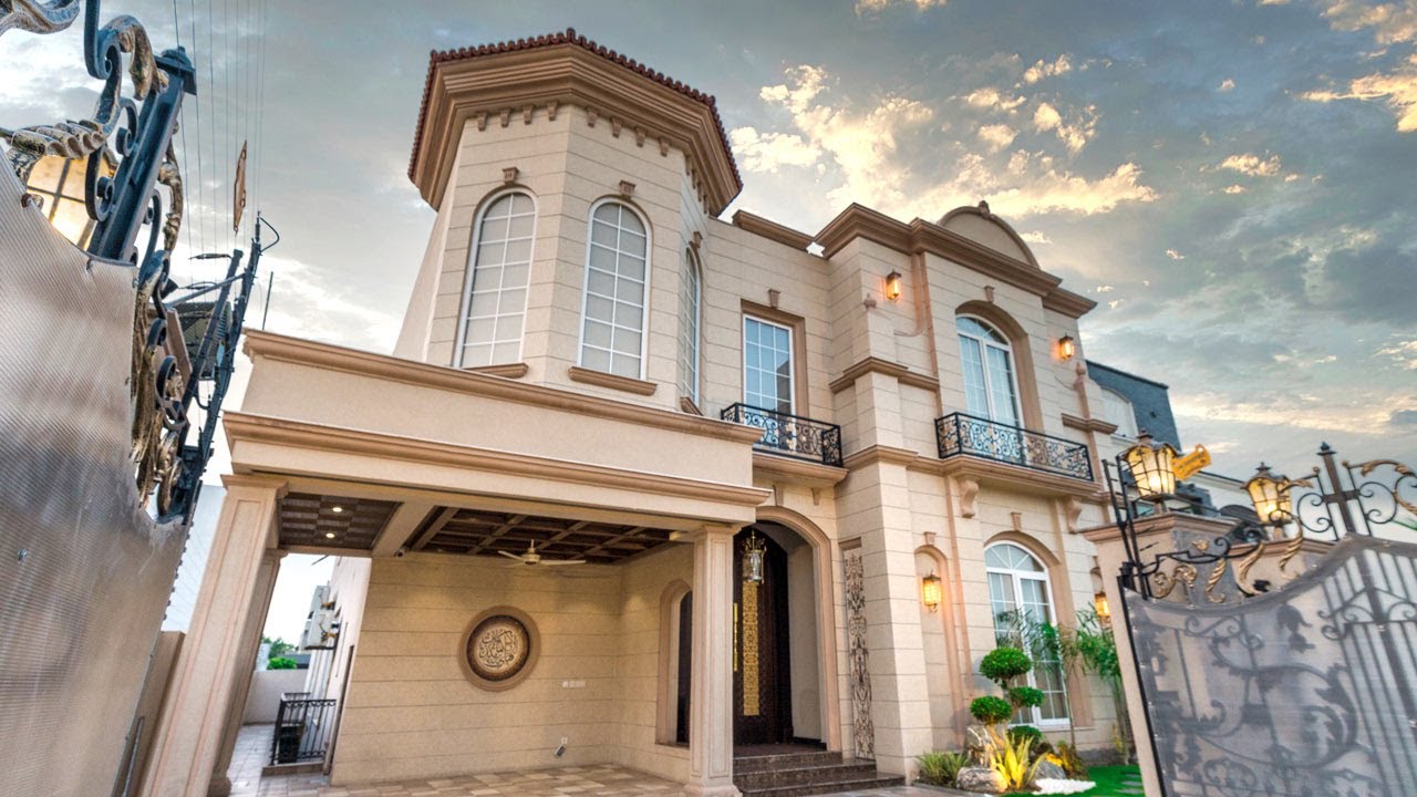 1 Kanal Spanish House by Rayyan Constructions Phase 6 Sector N DHA - Lahore Pakistan