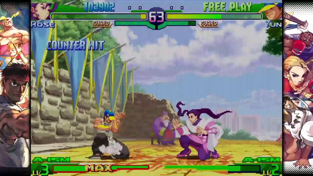Street Fighter Alpha 3 Upper Rose Arcade Mode January 2026