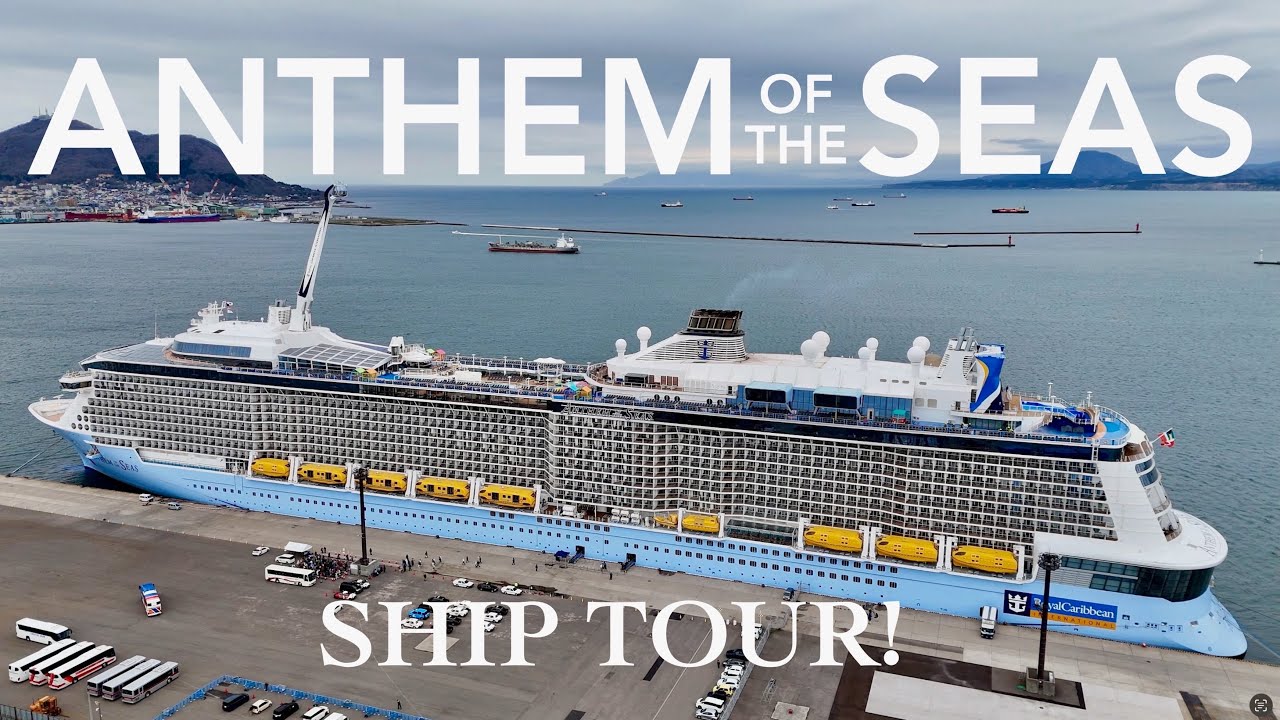 Anthem of the Seas Royal Caribbean — экскурсия на лайнере! Бесплатный ужин и шведский стол! Развл...
