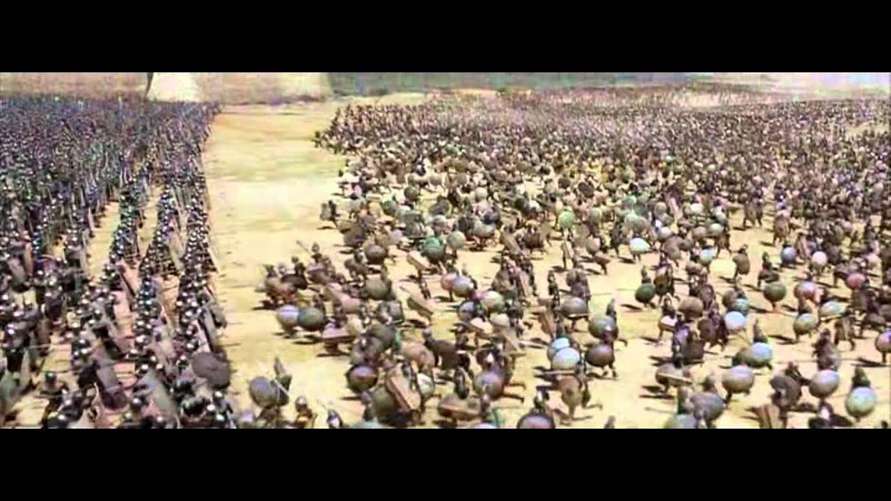 epic battle (koh, lotr, braveheart, troy, 300, alexander, robin hood)