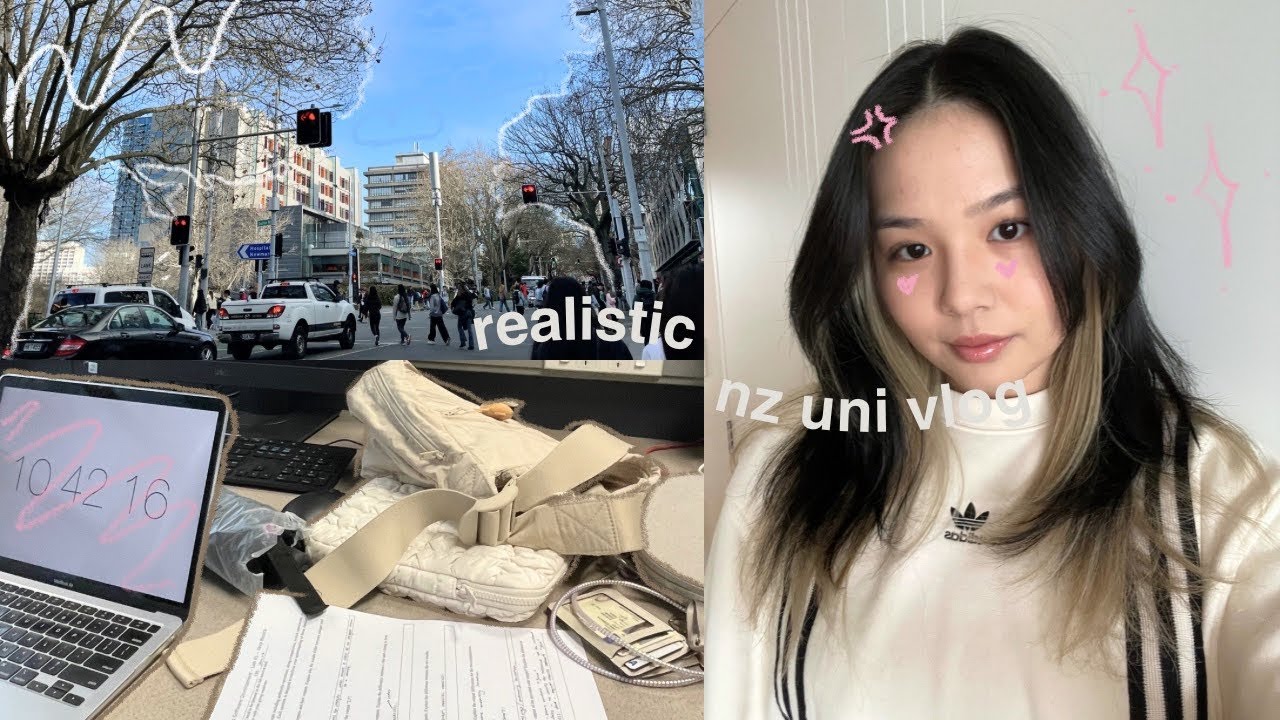 🗒️ realistic nz UNI VLOG (compsci study, new hair&nails, new uni semester)
