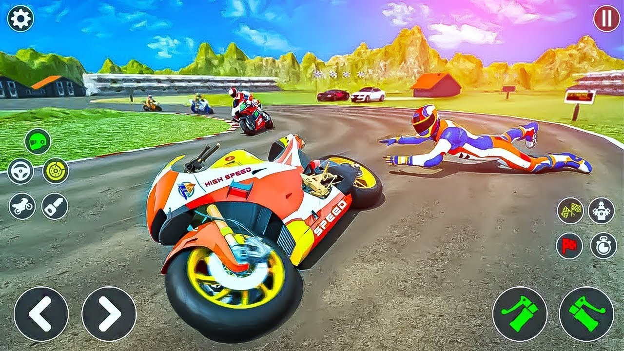 Moto Rider Bike Racing Game - Real Bike Racing Simulator - Android Gameplay #2
