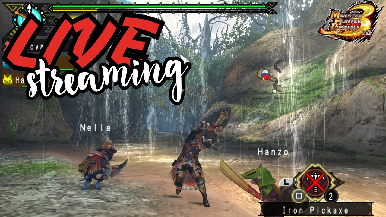 🔴[VERTIKAL] PERCOBAAN 2 || MONSTER HUNTER PORTABLE 3rd