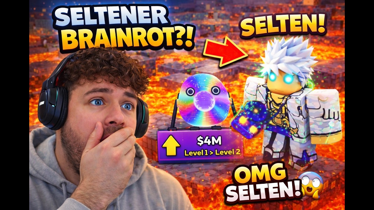 OMG…😱 ein seltener Brainrot! | Survive the Lava for Brainrots!