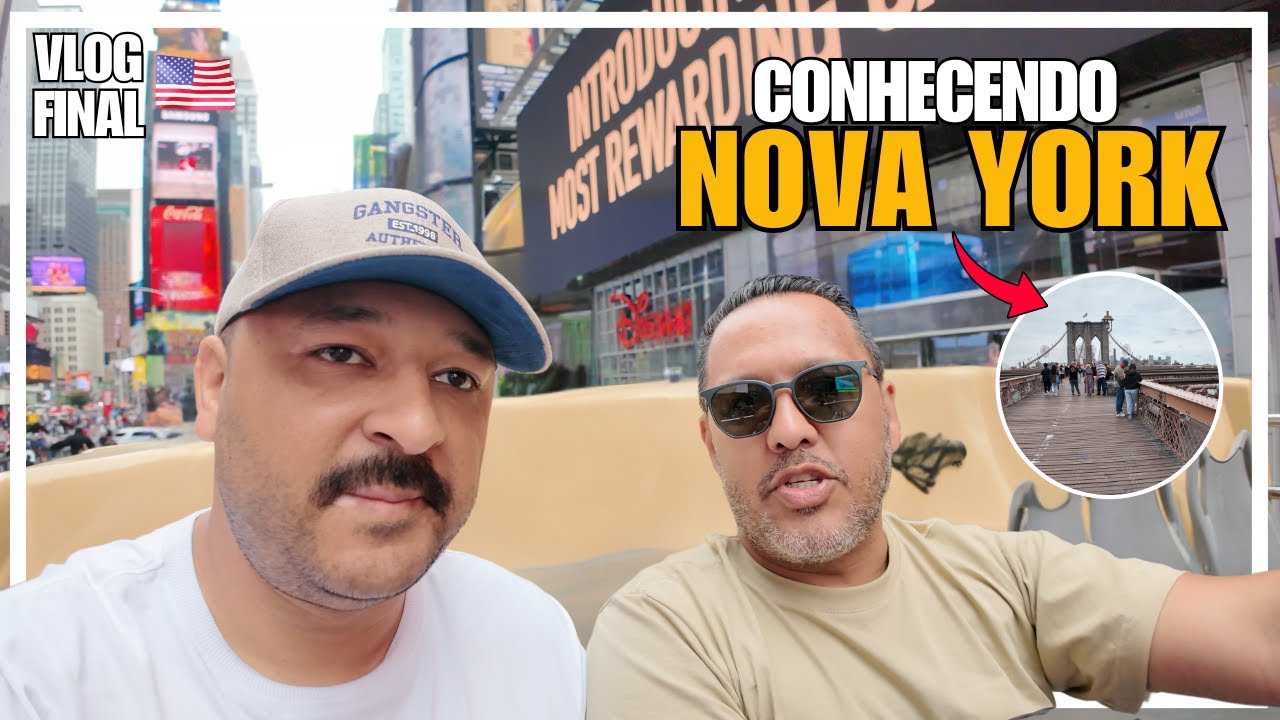 ULTIMO VLOG EM NY! TOUR PELA CIDADE. 🗽😍