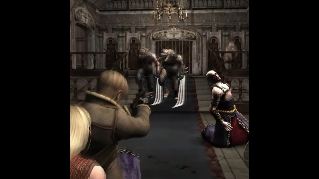 Red9 vs. Main Villans in RE4 UHD