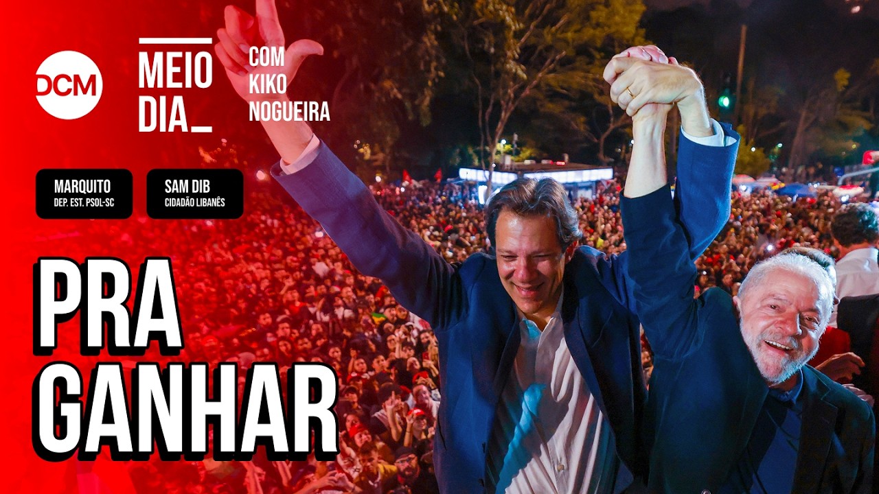 Haddad se lança candidato ao governo de SP ao lado de Lula; Irã e Hezbollah fazem ataques a Israel